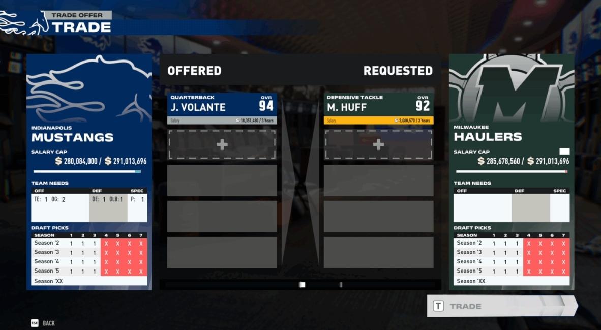 Maximum Football Franchise Mode promo image