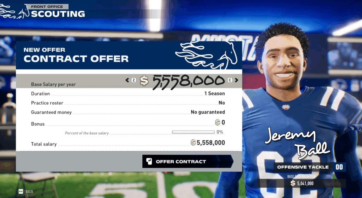 Maximum Football Franchise Mode promo image