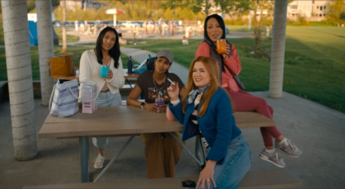 Playdate promo still from Prime Video