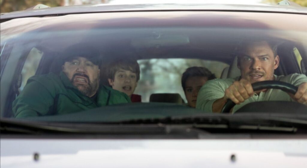 Playdate promo still from Prime Video