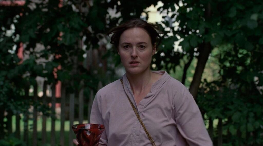 Renate Reinsve as Nora Berg in Sentimental Value