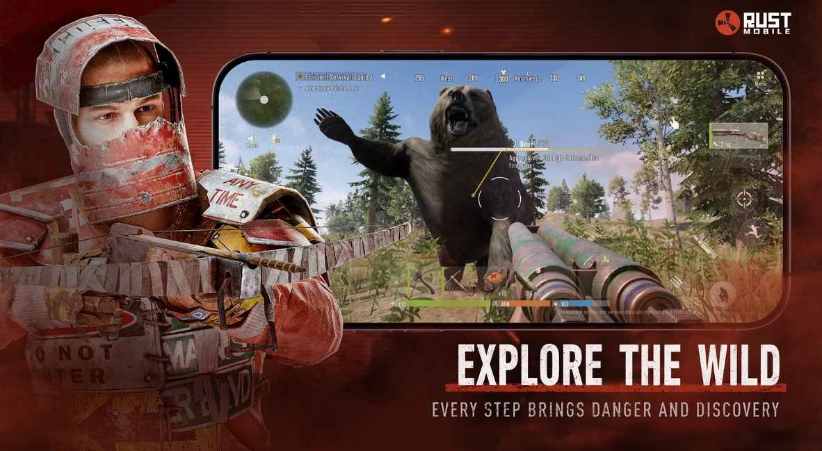 RUST Mobile First Closed Beta Kicks Off On December 11th 2 Rust Mobile Closed Beta promotional image from Level Infinite