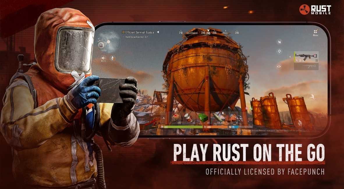 RUST Mobile First Closed Beta Kicks Off On December 11th 3 Rust Mobile Closed Beta promotional image from Level Infinite