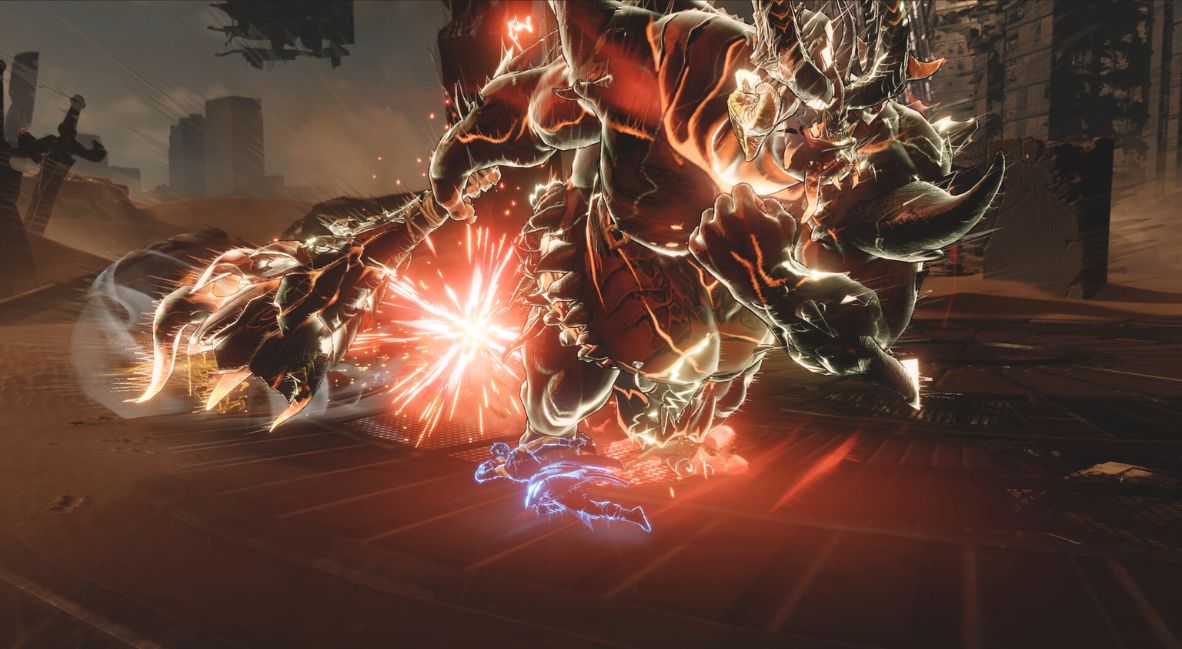 An action scene from Solo Leveling: ARISE OVERDRIVE