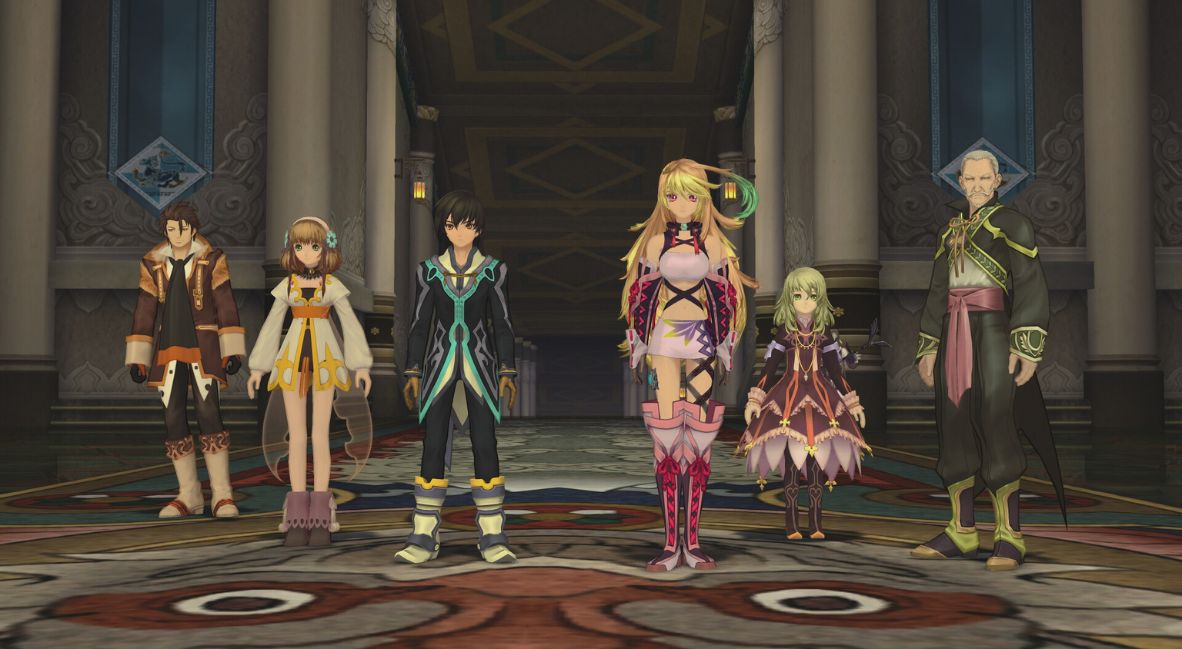 The characters of Tales Of Xillia