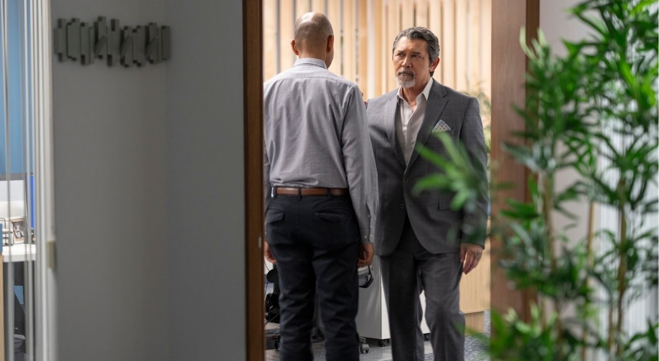 Lou Diamond Phillips in The Chair Company Episode 4