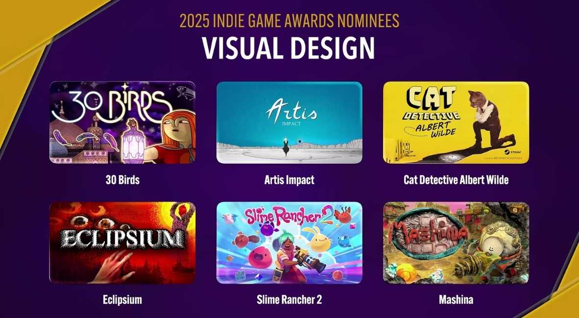 The Indie Game Awards 2025 Release Nominees, Judges, And More 17 The Indie Game Awards 2025 - nominees