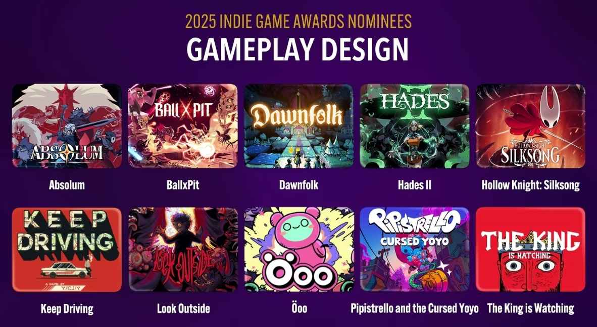 The Indie Game Awards 2025 Release Nominees, Judges, And More 9 The Indie Game Awards 2025 - nominees