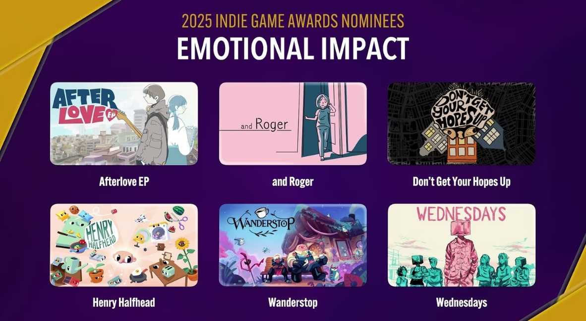 The Indie Game Awards 2025 Release Nominees, Judges, And More 8 The Indie Game Awards 2025 - nominees
