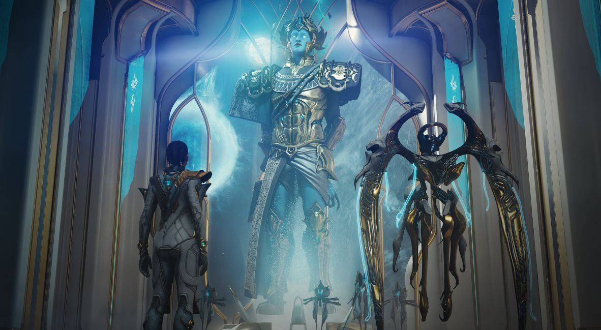 Uriel in The Old Peace, Warframe expansion from Digital Extremes
