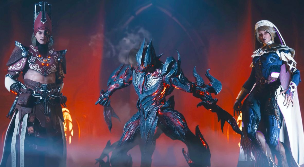 The Old Peace Expansion for Warframe cinematic still from Digital Extremes.