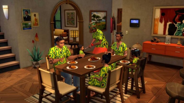 West African Inspired items in The Sims 4 Update