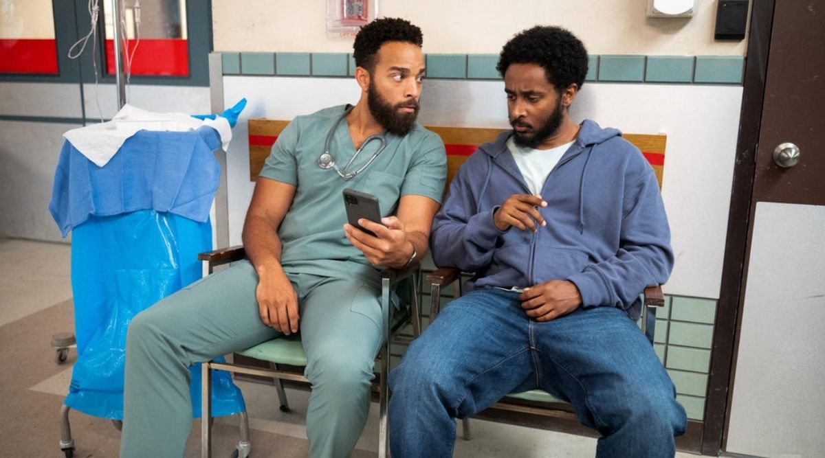 Thorne and Sam in Brilliant Minds Season 2 Episode 9