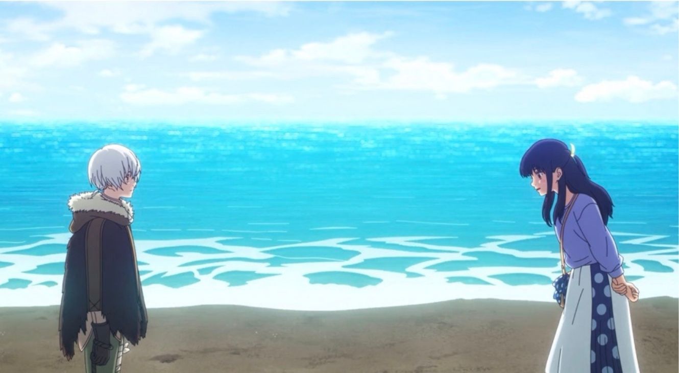 Fushi and Mizuha in To Your Eternity Season 3 Episode 6