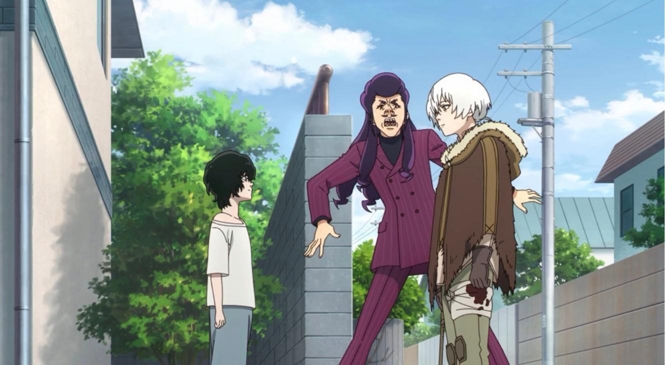 Fushi, Bon and the Observer in To Your Eternity Season 3 Episode 6