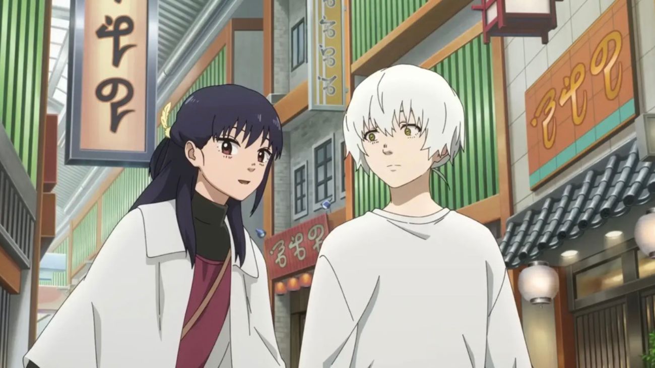 Mizuha and Fushi go on a date