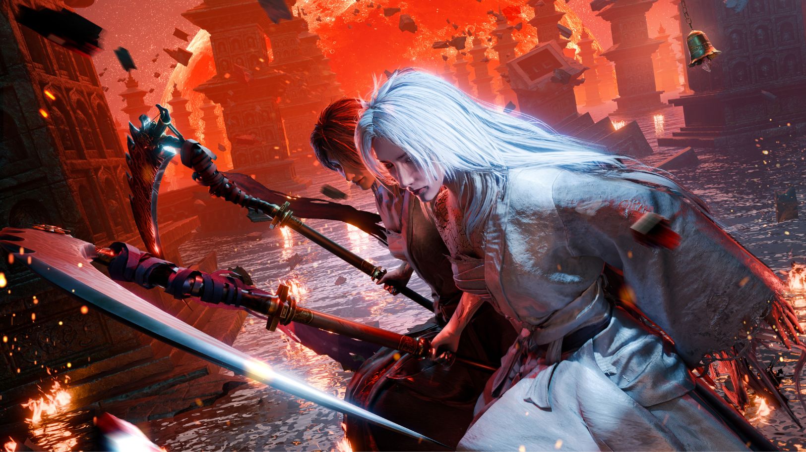 The boss in Qianye from the game Where Winds Meet