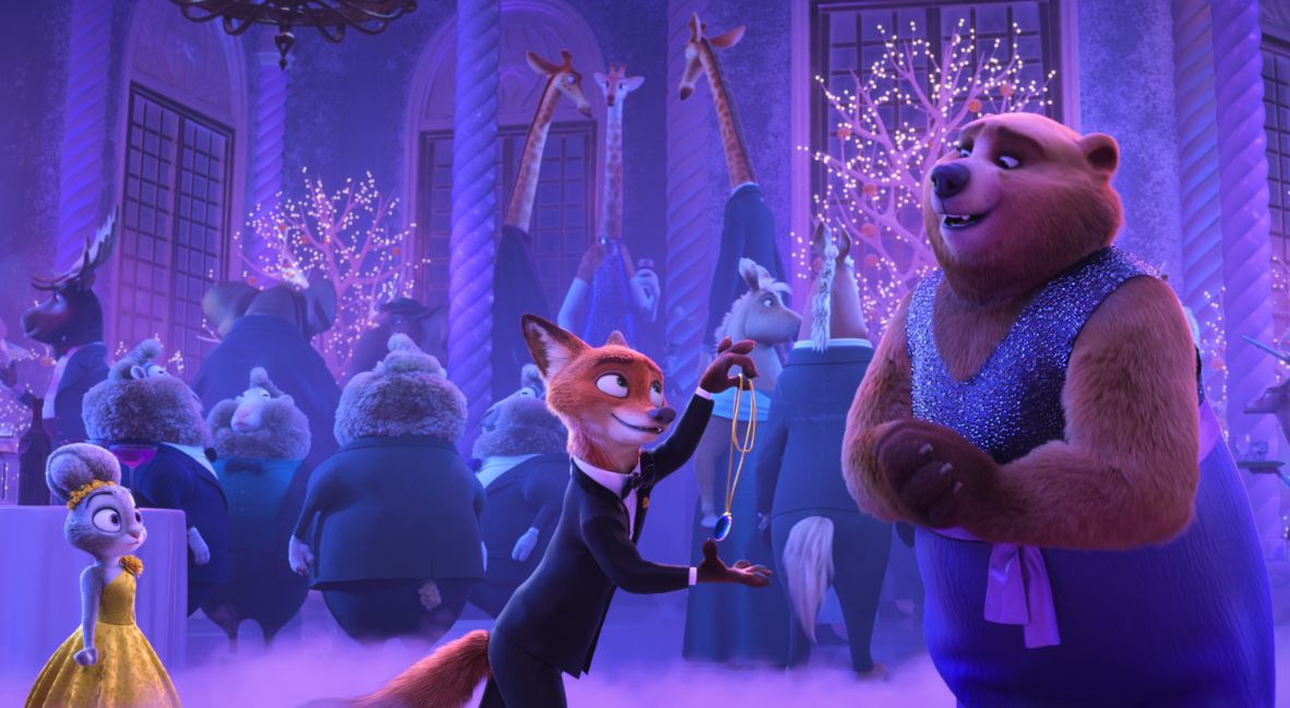 A scene from Zootopia 2