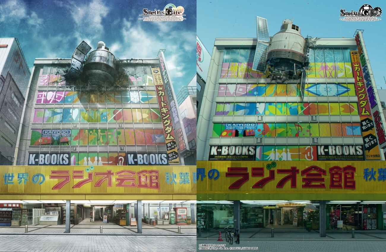 STEINS;GATE RE:BOOT environment art