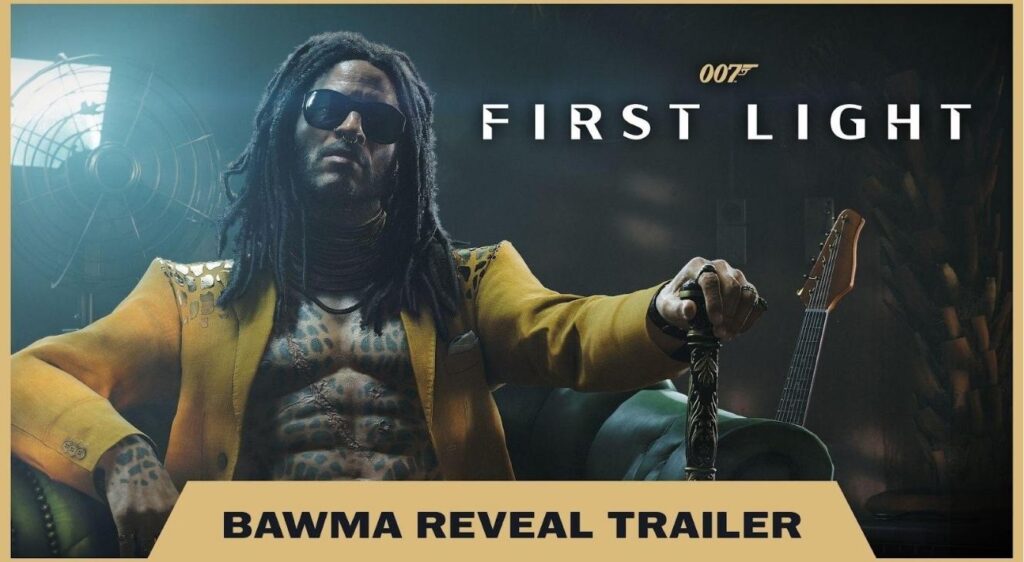 Lenny Kravitz Joins Cast Of 007 First Light Lenny Kravitz as Bawma in 007 First Light