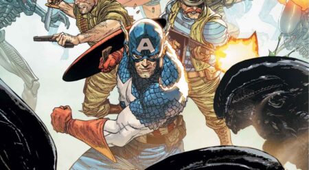 Alien Vs Captain America Issue 2 cover art