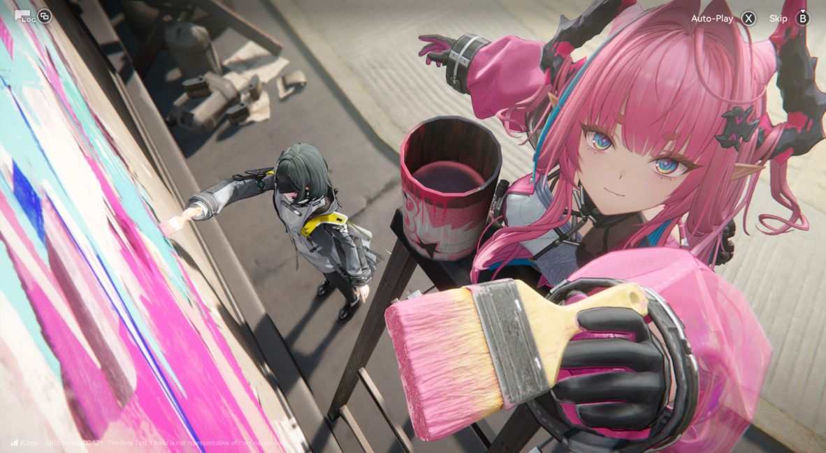 Arknights Endfield Beta Test II gameplay still from Gryphline