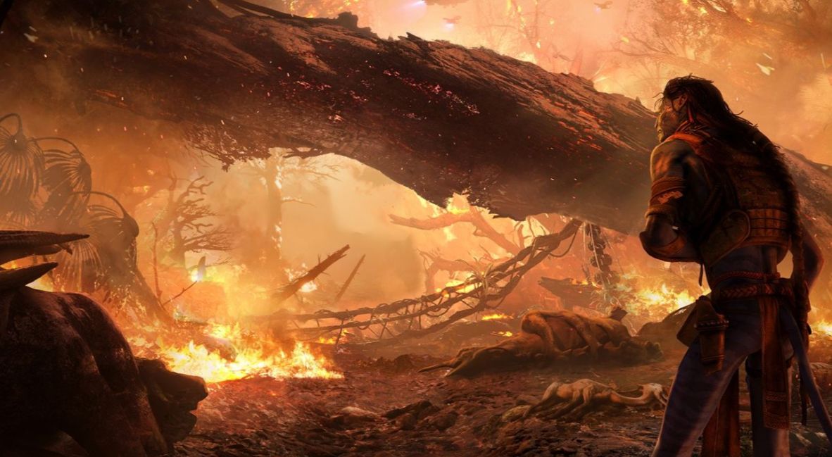 Avatar Frontiers of Pandora - From the Ashes promotional image from Ubisoft and Massive Entertainment