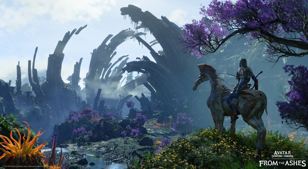 Avatar Frontiers of Pandora - From the Ashes promotional image from Ubisoft and Massive Entertainment