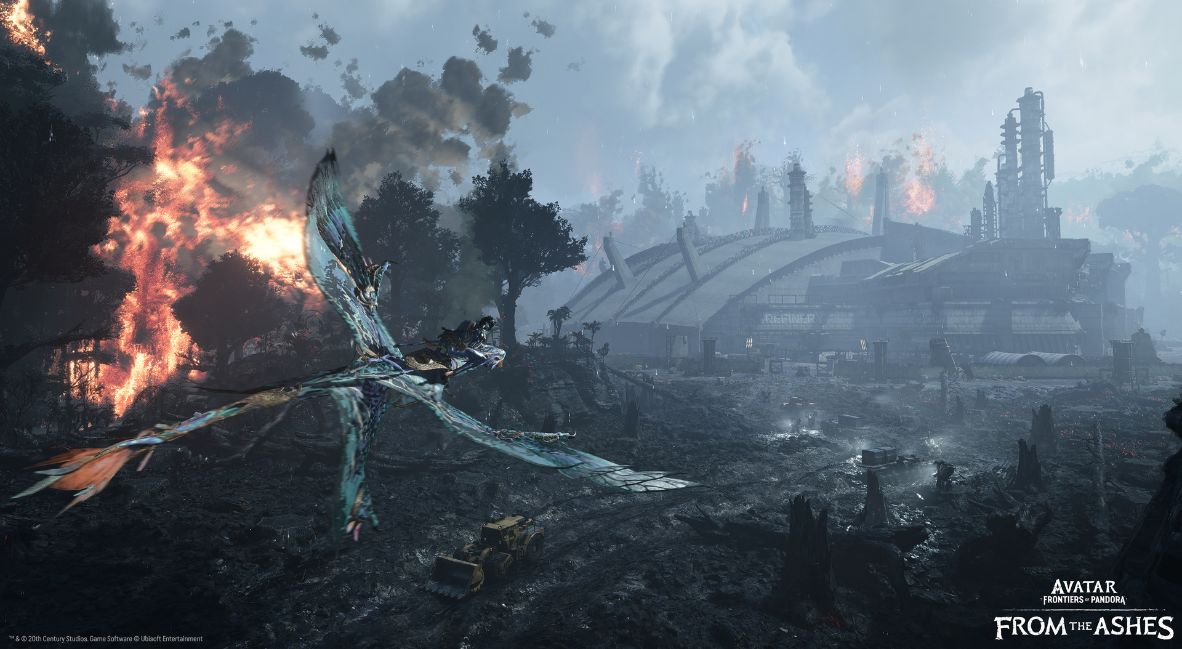 Avatar Frontiers of Pandora - From the Ashes promotional image from Ubisoft and Massive Entertainment