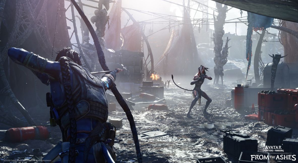 Avatar Frontiers of Pandora - From the Ashes promotional image from Ubisoft and Massive Entertainment