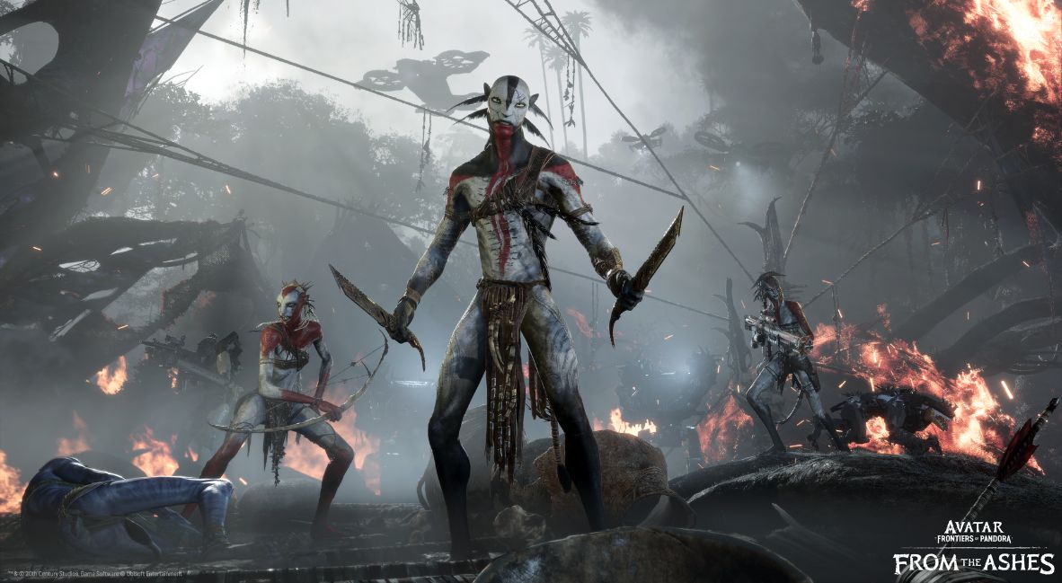 Avatar Frontiers of Pandora - From the Ashes promotional image from Ubisoft and Massive Entertainment