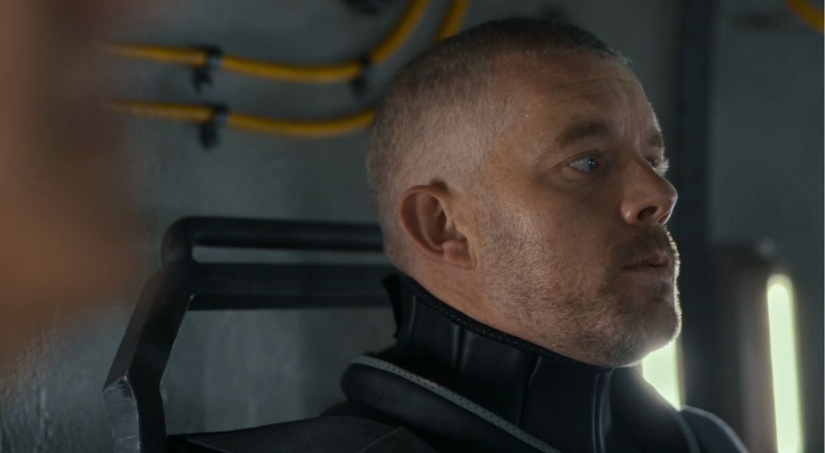 Barclay in The War Between the Land and the Sea Episode 3