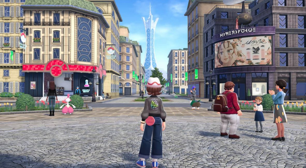 A scene from Pokémon Legends: Z-A