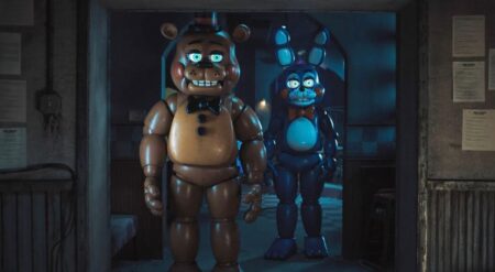 Freddy and Bonnie in Five Nights at Freddy's 2