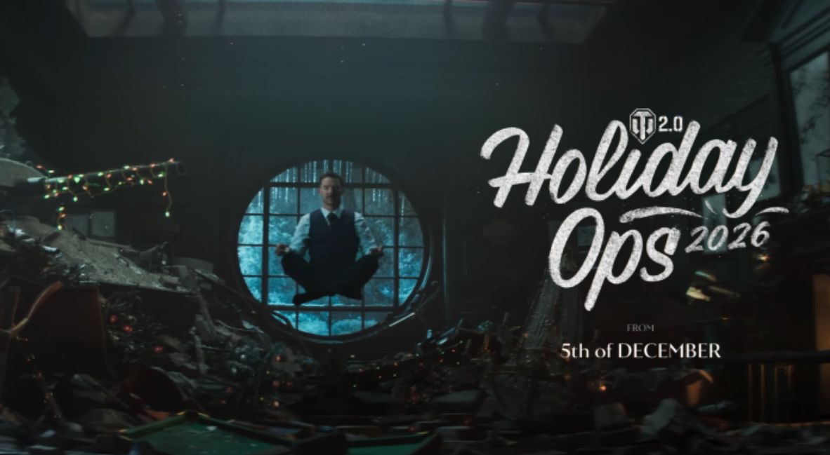 Benedict Cumberbatch Comes to 'World of Tanks' For Holiday Ops 2026 1 Holiday Ops 2026 With Benedict Cumberbatch from Wargaming and world of Tanks