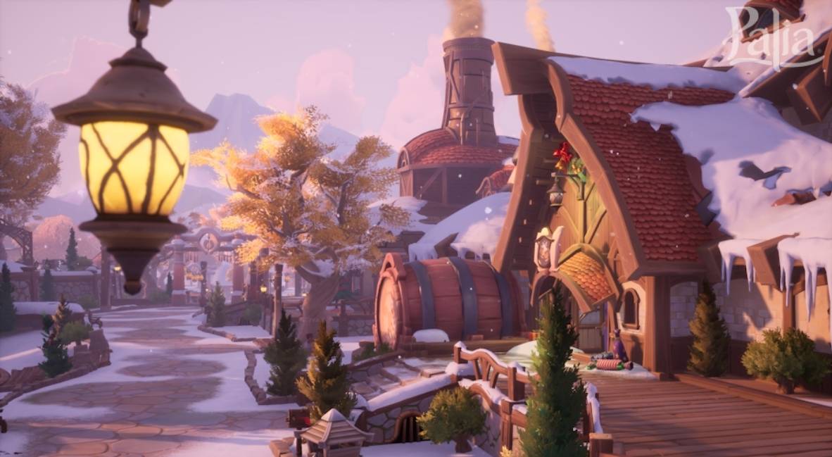 "Home for Winterlights" Brings New Tints And Progression System To Palia For Patch 0.198 1 Home For Winterlights Palia promotional image from Singularity 6