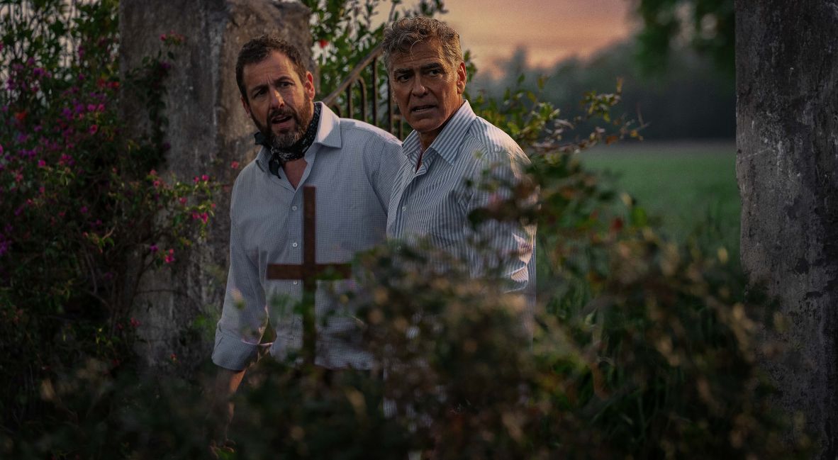 Ron and Jay in Jay Kelly