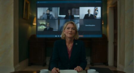 Kate in The War Between the Land and the Sea Episode 3