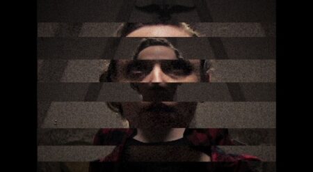 Key art from the film Man Finds Tape out now in select theaters and on VOD