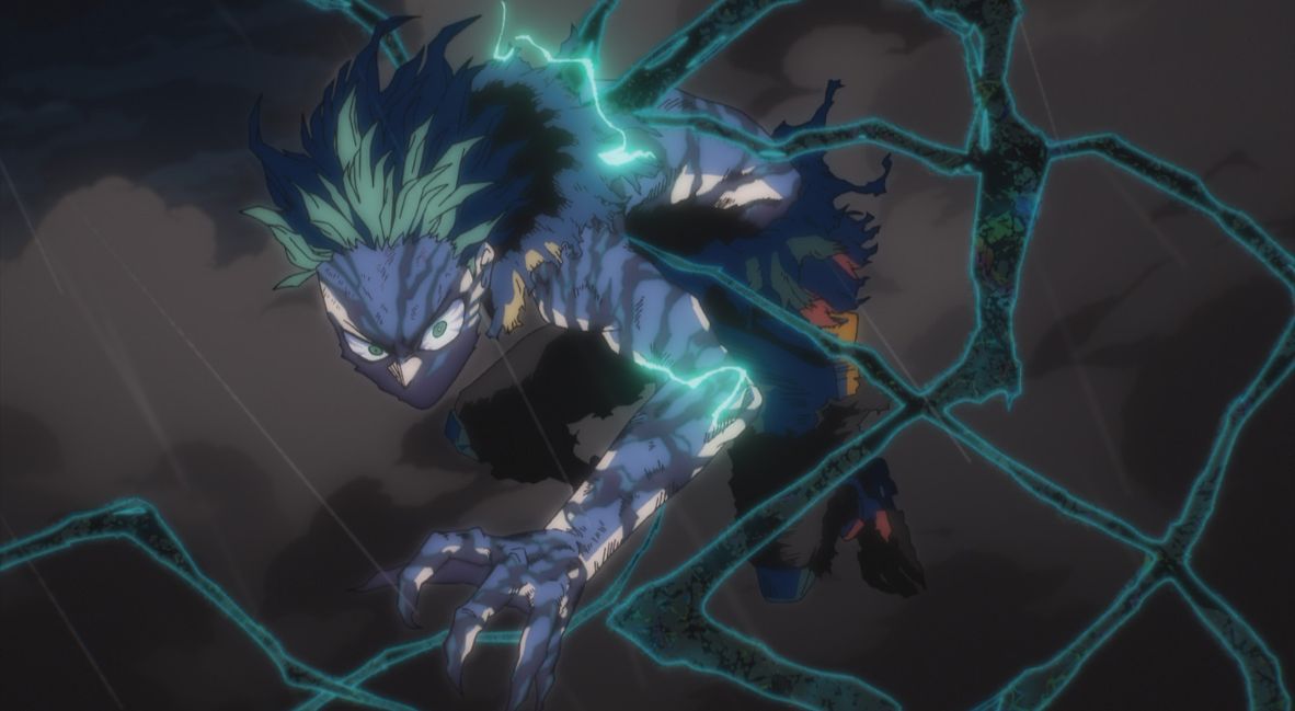 The Cast of My Hero Academia On Capturing Lightning in a Bottle 3 Midoriya transforms in My Hero Academia Season 8