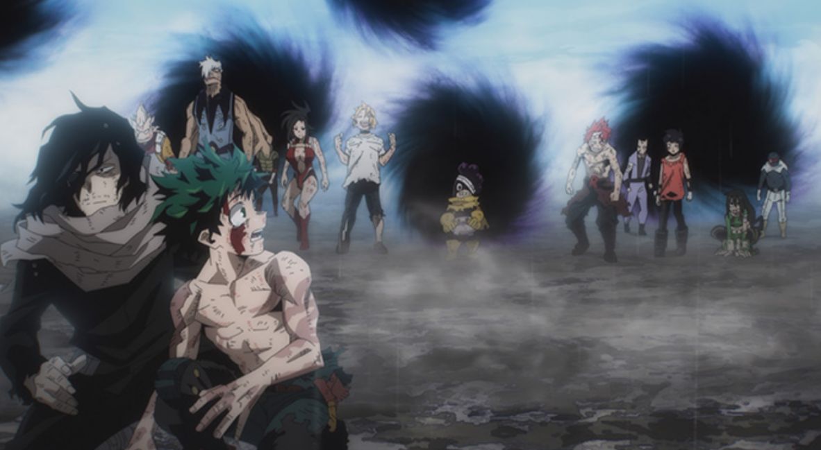 The Cast of My Hero Academia On Capturing Lightning in a Bottle 5 Heroes gather to support Midoriya