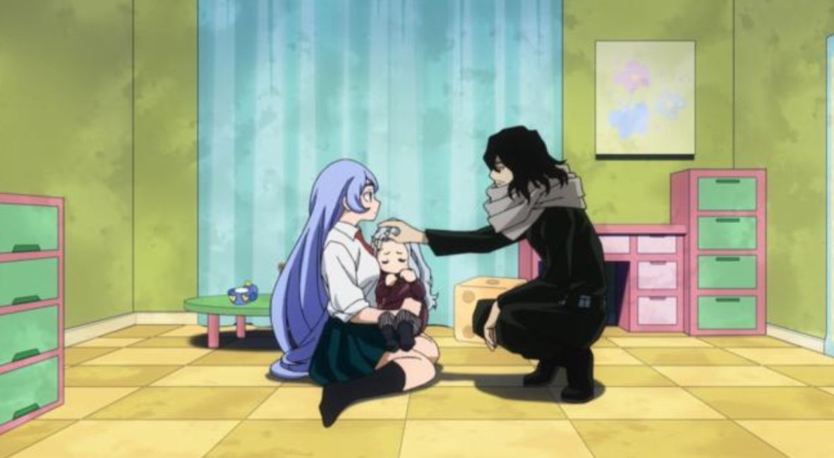Aizawa comforts Eri