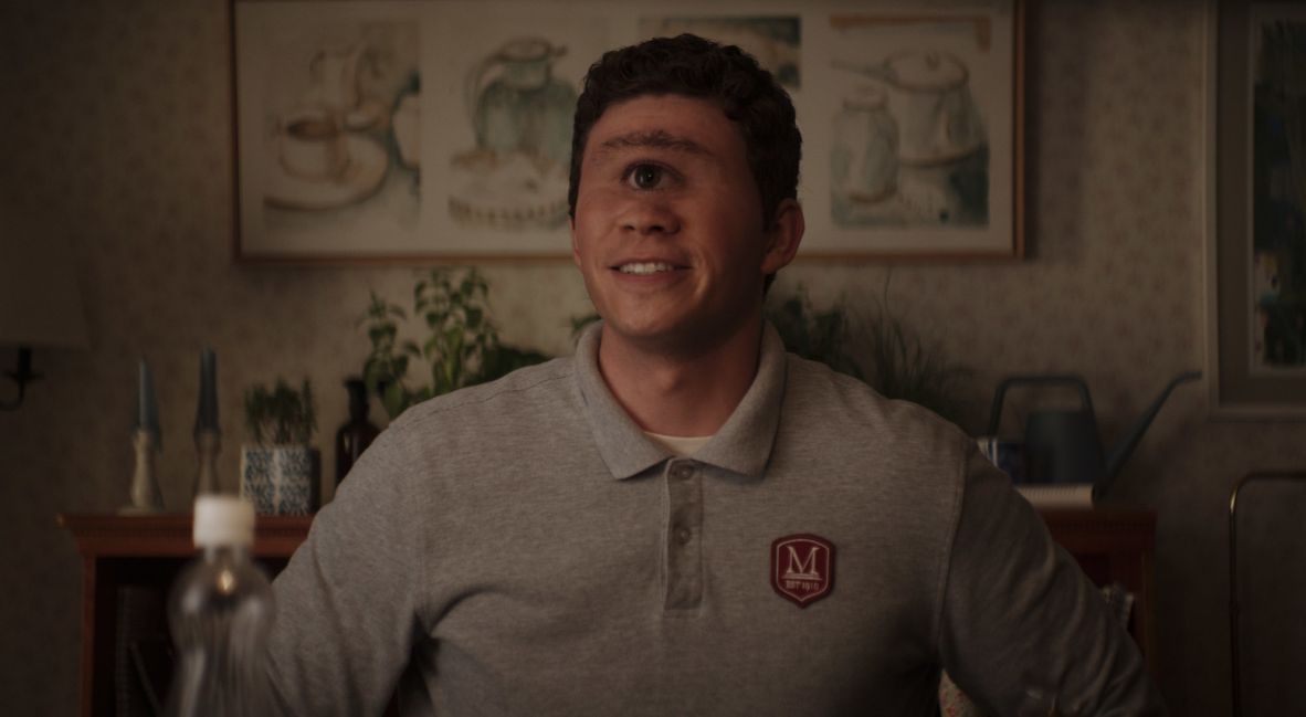 REVIEW: 'Percy Jackson and the Olympians' Season 2 Episode 1 - "I Play Dodgeball With Cannibals" 2 Tyson played by Daniel Diemer in Percy Jackson Season 2 Episode 1