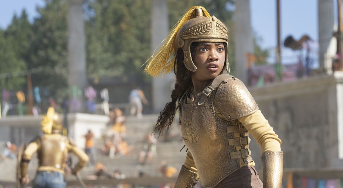 REVIEW: 'Percy Jackson and the Olympians' Season 2 Episode 2 - "Demon Pigeons Attack" 1 Annabeth played by Leah Sava' Jeffries in Percy Jackson Season 2 Episode 2