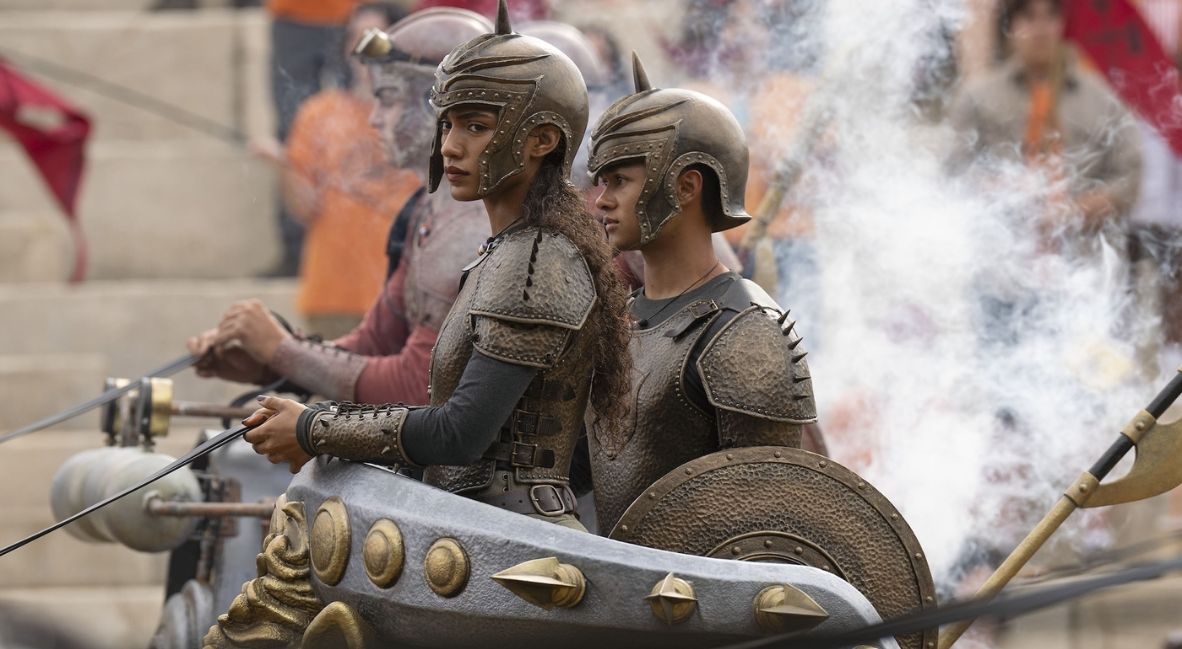 REVIEW: 'Percy Jackson and the Olympians' Season 2 Episode 2 - "Demon Pigeons Attack" 2 Clarisse played by Dior Goodjohn in Percy Jackson Season 2 Episode 2