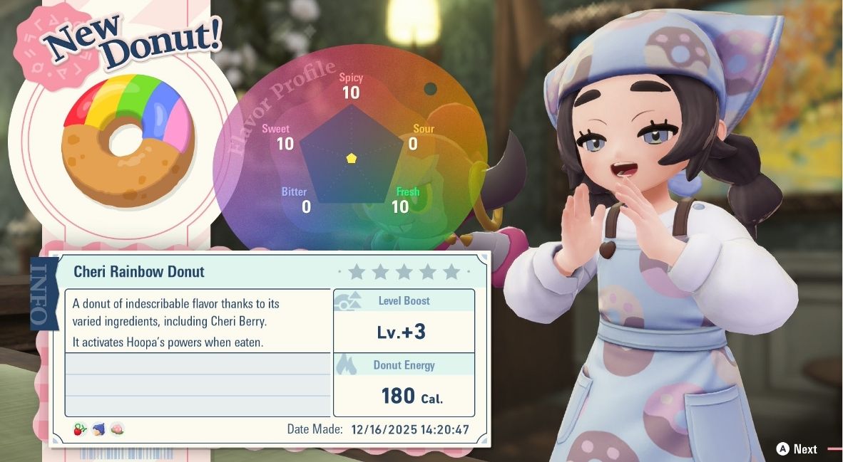Pokémon Legends: ZA Mega Dimension Donut Making