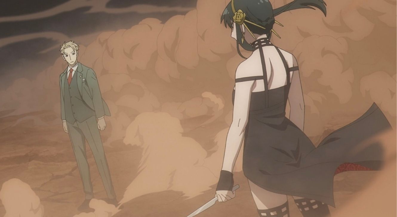 REVIEW: ‘Spy x Family’ Season 3 Episode 10 – “Austin's Troubles/A Normal Mixer/ Moon Landing" 2 Yor's imagination in Spy x Family Season 3 Episode 10