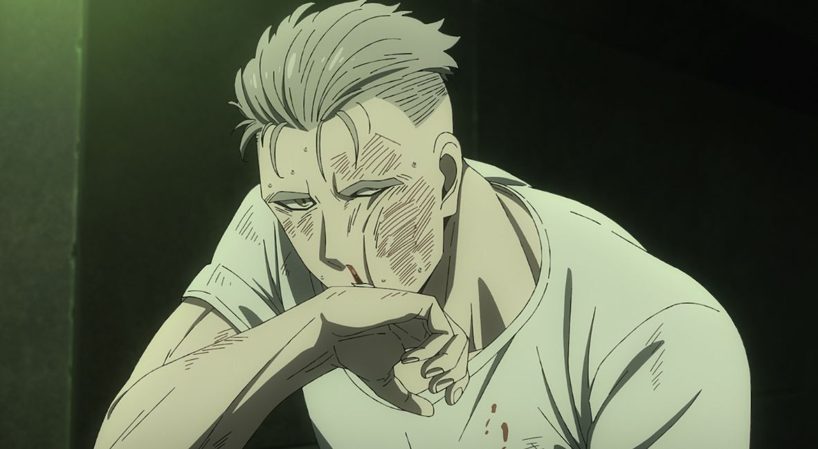 A defeated Wheeler in Spy x Family Season 3 Episode 13