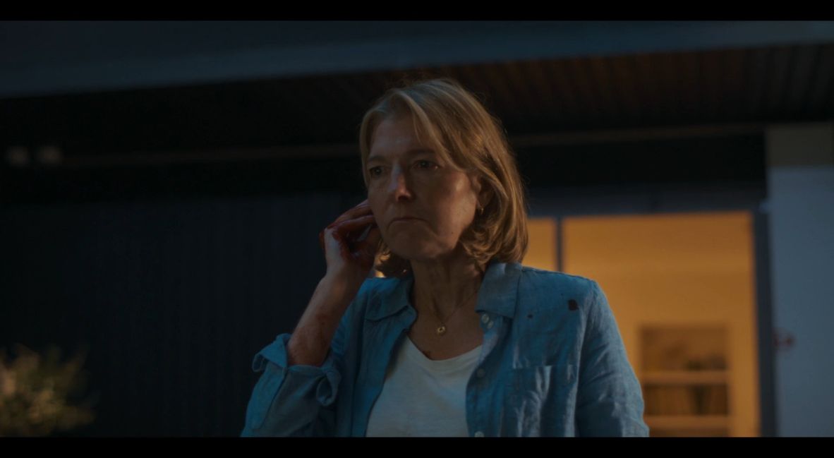 REVIEW: ' The War Between the Land and the Sea' Episode 4 - "The Witch in the Waterfall" 1 Kate on the phone in The War Between the Land and the Sea Episode 4