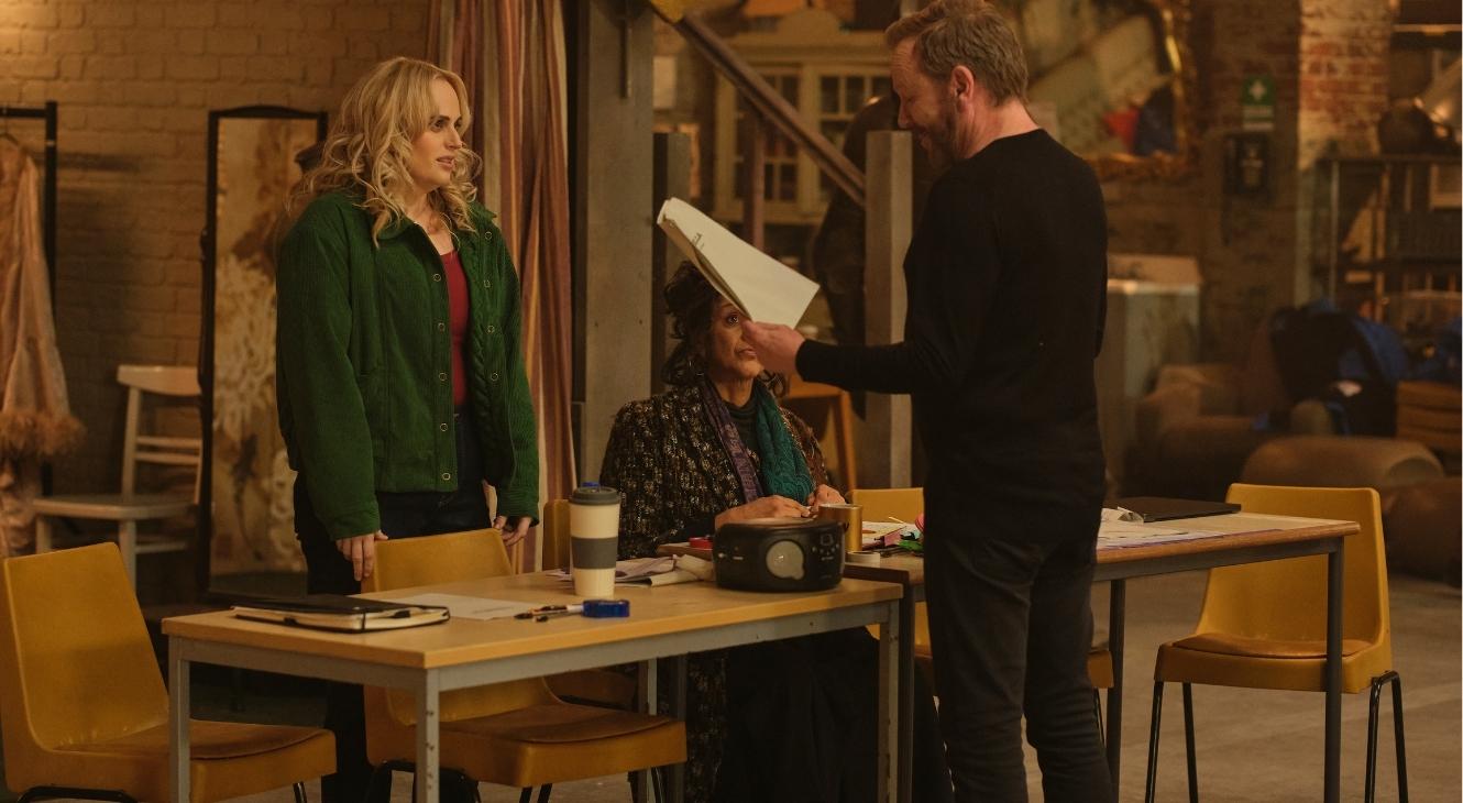 Collaboration Is The Key To The Holidays For Chris Foggin's 'Tinsel Town' 3 Rebel Wilson in Tinsel Town